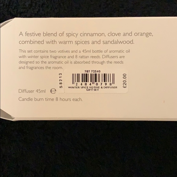 Winter spice candle & diffuser set - Picture 3 of 5